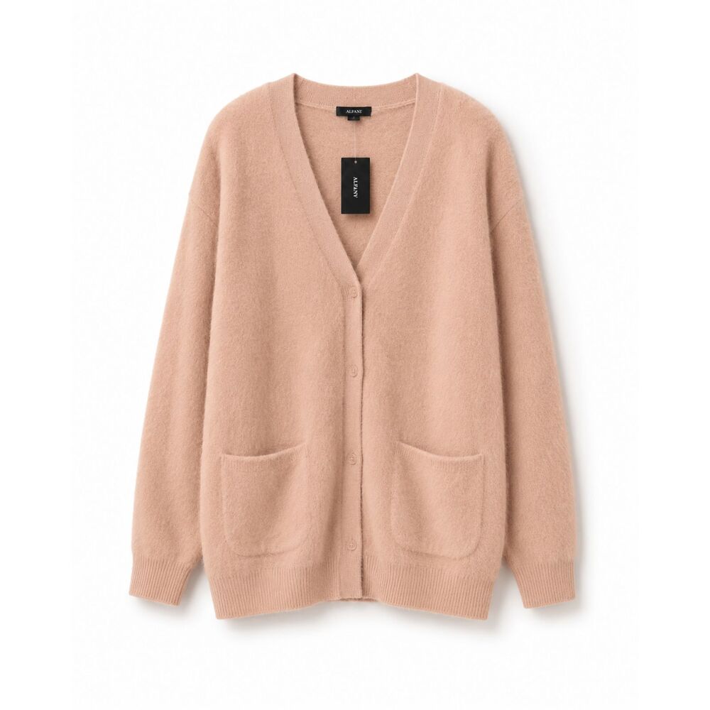 Alfani Eyelash Cardigan Sweater Size Large NWT